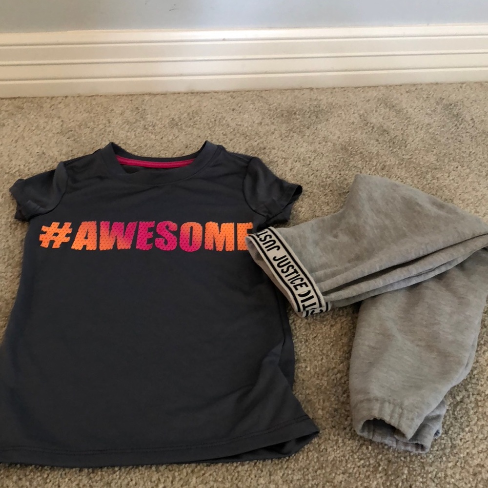 Shirt and sweats